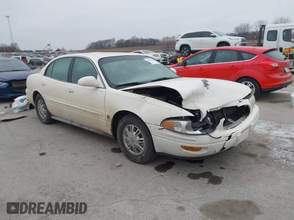 ✅ 2002 Buick LeSabre Limited • VIN: 1G4HR54K62U132883 • Lot: 44281589. Wystawiony na IAAI z przebiegiem 166 655 mil. Bezpłatny archiwum sprzedaży aukcyjnych z USA i szczegółowy raport historii pojazdu na DreamBid. Zdjęcie 1.