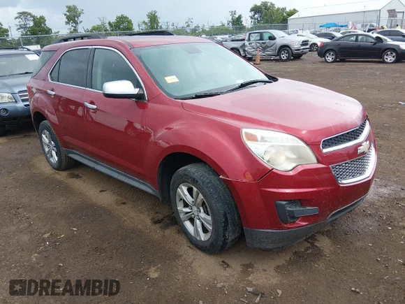 ✅ 2013 Chevrolet Equinox LT • VIN: 2GNALDEK0D1123067 • Lot: 45324868. Listed on IAAI with 105,335 mi. Free auction sales archive from the USA and detailed vehicle history report at DreamBid. Image 1.