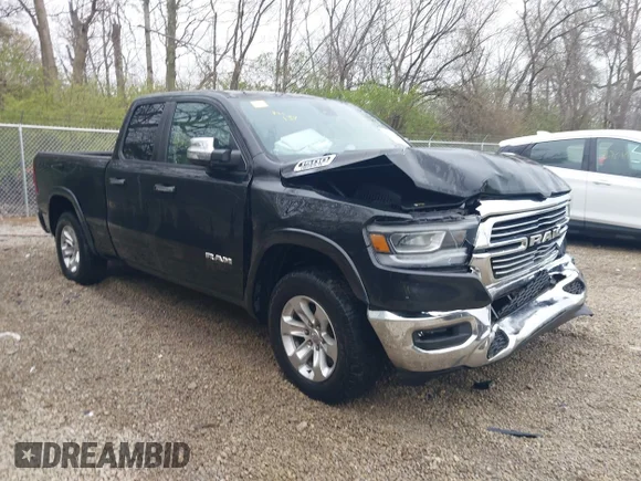 ✅ 2020 Ram 1500 Laramie • VIN: 1C6SRFDT7LN307346 • Lot: 42010282. Wystawiony na IAAI z przebiegiem 95 776 mil. Bezpłatny archiwum sprzedaży aukcyjnych z USA i szczegółowy raport historii pojazdu na DreamBid. Zdjęcie 1.
