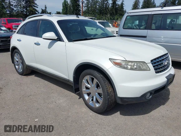 ✅ 2004 Infiniti FX • VIN: JNRBS08W44X403911 • Лот: 42206281. Опубликован ранее на IAAI с пробегом 153 345 миль. Бесплатный доступ к архиву аукционных продаж из США и подробный отчёт об истории автомобиля на DreamBid. Изображение 1.