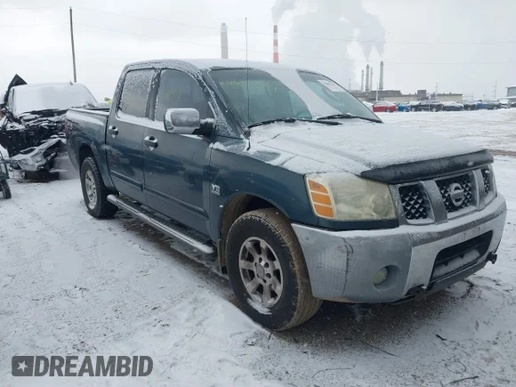 ✅ 2004 Nissan Titan XE • VIN: 1N6AA07B04N517359 • Lot: 41601444. Wystawiony na IAAI z przebiegiem 272 539 mil. Bezpłatny archiwum sprzedaży aukcyjnych z USA i szczegółowy raport historii pojazdu na DreamBid. Zdjęcie 1.