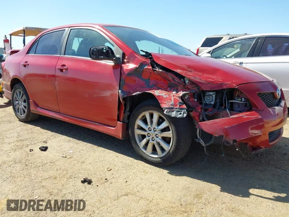 ✅ 2010 Toyota Corolla LE • VIN: 2T1BU4EE5AC400698 • Lot: 45138178. Listed on IAAI with 182,770 mi. Free auction sales archive from the USA and detailed vehicle history report at DreamBid. Image 1.