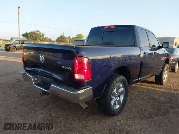 ✅ 2017 Ram 1500 Big Horn • VIN: 1C6RR7GTXHS551999 • Lot: 43109278. Listed on IAAI with 140,244 mi. Free auction sales archive from the USA and detailed vehicle history report at DreamBid. Image 4.