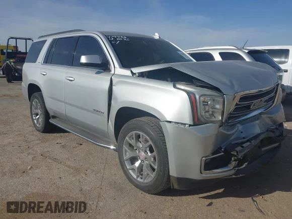 ✅ 2019 GMC Yukon SLT • VIN: 1GKS1BKC4KR137504 • Lot: 44698631. Listed on IAAI with 141,335 mi. Free auction sales archive from the USA and detailed vehicle history report at DreamBid. Image 1.