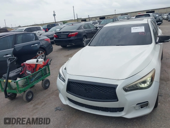 ✅ 2017 Infiniti Q50 Red Sport 400 • VIN: JN1FV7AP5HM851217 • Лот: 45003733. Опубліковано раніше на IAAI з пробігом 88 188 миль. Безкоштовний доступ до архіву аукціонних продажів зі США та докладний звіт про історію автомобіля на DreamBid. Зображення 6.