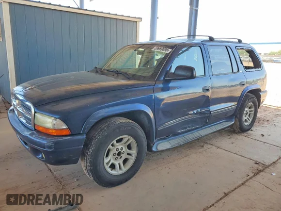 ✅ 2002 Dodge Durango • VIN: 1B4HR48Z42F210052 • Лот: 59989096. Опубліковано раніше на Copart з пробігом 157 796 миль. Безкоштовний доступ до архіву аукціонних продажів зі США та докладний звіт про історію автомобіля на DreamBid. Зображення 1.