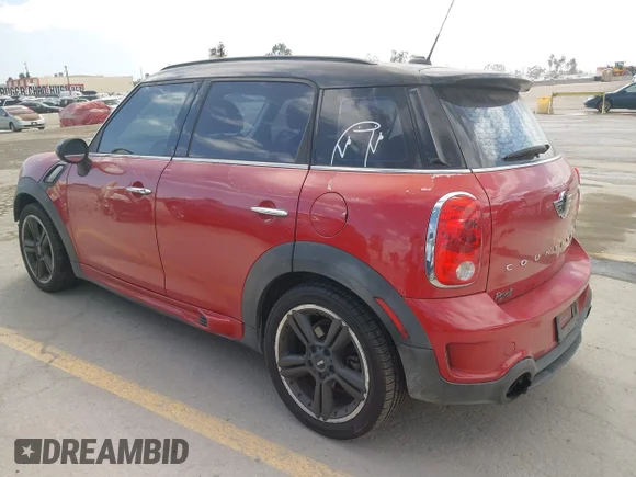 ✅ 2014 MINI Countryman S • VIN: WMWZC3C55EWP27756 • Лот: 45176626. Опубліковано раніше на IAAI з пробігом 168 167 миль. Безкоштовний доступ до архіву аукціонних продажів зі США та докладний звіт про історію автомобіля на DreamBid. Зображення 3.