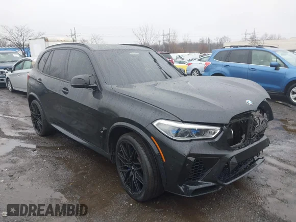 ✅ 2021 BMW X5 M • VIN: 5YMJU0C09M9F80557 • Лот: 41074068. Опубликован ранее на IAAI с пробегом 47 671 миль. Бесплатный доступ к архиву аукционных продаж из США и подробный отчёт об истории автомобиля на DreamBid. Изображение 1.