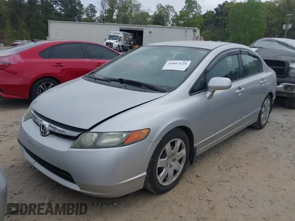 ✅ 2007 Honda Civic LX • VIN: 1HGFA165X7L044176 • Lot: 44807628. Listed on IAAI with 148,870 mi. Free auction sales archive from the USA and detailed vehicle history report at DreamBid. Image 2.