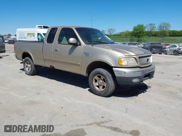 ✅ 1999 Ford F-150 • VIN: 1FTRX18W1XKB52563 • Lot: 45079838. Listed on IAAI with 174,569 mi. Free auction sales archive from the USA and detailed vehicle history report at DreamBid. Image 1.