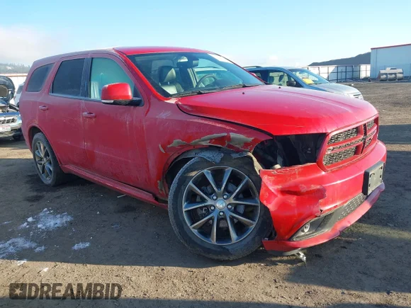 ✅ 2017 Dodge Durango GT • VIN: 1C4RDJDG1HC698038 • Lot: 41359817. Wystawiony na IAAI z przebiegiem 59 743 mil. Bezpłatny archiwum sprzedaży aukcyjnych z USA i szczegółowy raport historii pojazdu na DreamBid. Zdjęcie 1.