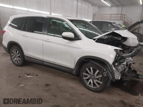 ✅ 2020 Honda Pilot EX-L • VIN: 5FNYF6H53LB052572 • Лот: 44061226. Опубліковано раніше на IAAI з пробігом 67 188 миль. Безкоштовний доступ до архіву аукціонних продажів зі США та докладний звіт про історію автомобіля на DreamBid. Зображення 1.