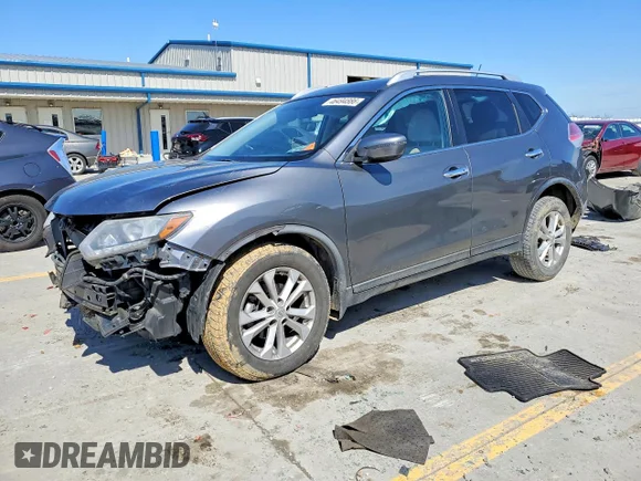 ✅ 2016 Nissan Rogue S • VIN: KNMAT2MT4GP660331 • Лот: 46494886. Опубликован ранее на Copart с пробегом 191 386 миль. Бесплатный доступ к архиву аукционных продаж из США и подробный отчёт об истории автомобиля на DreamBid. Изображение 1.