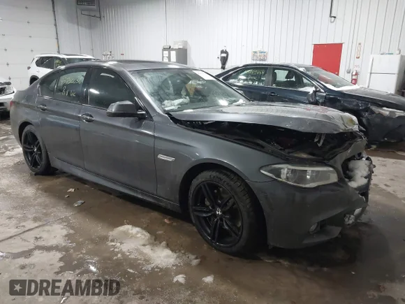 ✅ 2016 BMW 5 Series 550i xDrive • VIN: WBAKP9C58GD980609 • Lot: 43830036. Listed on IAAI with 100,419 mi. Free auction sales archive from the USA and detailed vehicle history report at DreamBid. Image 1.