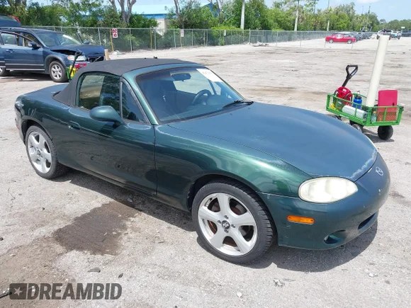 ✅ 2001 Mazda MX-5 Miata • VIN: JM1NB353610201651 • Lot: 42472968. Wystawiony na IAAI z przebiegiem Nie podano. Bezpłatny archiwum sprzedaży aukcyjnych z USA i szczegółowy raport historii pojazdu na DreamBid. Zdjęcie 1.