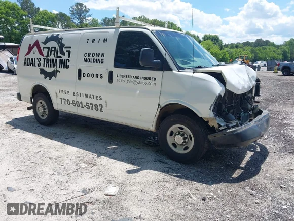 ✅ 2015 Chevrolet Express 2500 • VIN: 1GCWGFFF8F1103870 • Lot: 42178134. Wystawiony na IAAI z przebiegiem 312 432 mil. Bezpłatny archiwum sprzedaży aukcyjnych z USA i szczegółowy raport historii pojazdu na DreamBid. Zdjęcie 1.