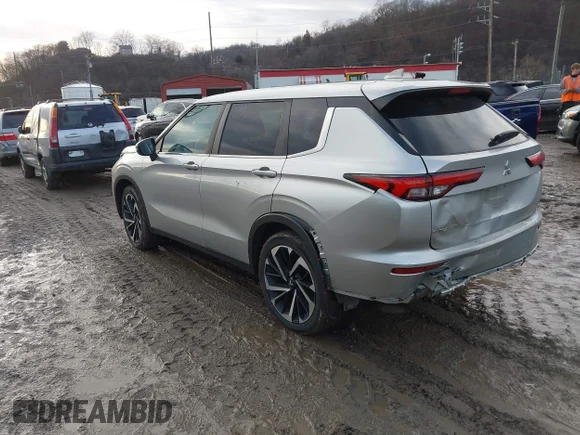✅ 2022 Mitsubishi Outlander ES • VIN: JA4J4TA86NZ023732 • Lot: 44109584. Wystawiony na IAAI z przebiegiem 160 348 mil. Bezpłatny archiwum sprzedaży aukcyjnych z USA i szczegółowy raport historii pojazdu na DreamBid. Zdjęcie 3.