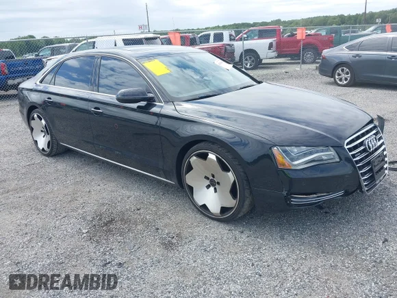 ✅ 2013 Audi A8 3.0L • VIN: WAURGAFD8DN028024 • Лот: 43003663. Опубліковано раніше на IAAI з пробігом 94 593 миль. Безкоштовний доступ до архіву аукціонних продажів зі США та докладний звіт про історію автомобіля на DreamBid. Зображення 1.