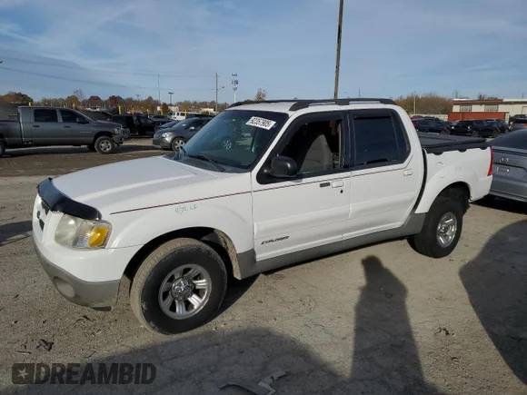 ✅ 2001 Ford Explorer Sport Trac • VIN: 1FMZU67E91UA57299 • Lot: 92357905. Listed on Copart with 183,432 mi. Free auction sales archive from the USA and detailed vehicle history report at DreamBid. Image 1.