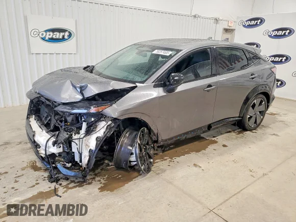 ✅ 2023 Nissan ARIYA Platinum+ • VIN: JN1DF0CD1PM708715 • Lot: 79257465. Wystawiony na Copart z przebiegiem 24 841 mil. Bezpłatny archiwum sprzedaży aukcyjnych z USA i szczegółowy raport historii pojazdu na DreamBid. Zdjęcie 1.