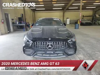 ✅ 2020 Mercedes-Benz AMG GT 63 S • VIN: W1K7X8KB9LA016838 • Lot: 47252235. Wystawiony na Copart z przebiegiem 9 464 mil. Bezpłatny archiwum sprzedaży aukcyjnych z USA i szczegółowy raport historii pojazdu na DreamBid. Zdjęcie 16.