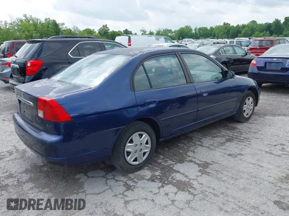✅ 2003 Honda Civic LX • VIN: 2HGES16503H609535 • Lot: 45133966. Wystawiony na IAAI z przebiegiem 148 662 mil. Bezpłatny archiwum sprzedaży aukcyjnych z USA i szczegółowy raport historii pojazdu na DreamBid. Zdjęcie 4.