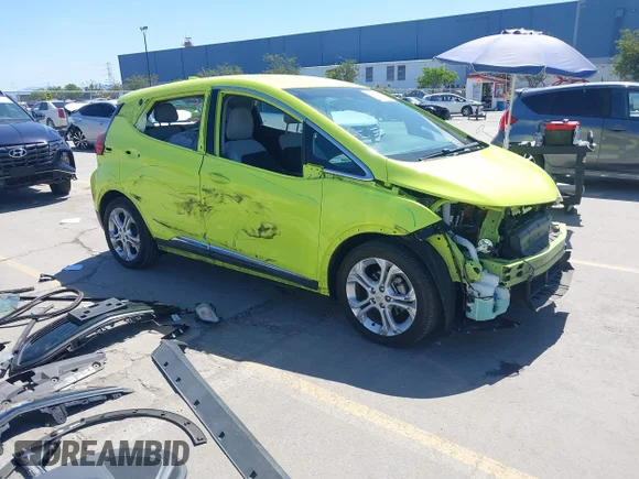 ✅ 2019 Chevrolet Bolt EV LT • VIN: 1G1FW6S05K4108854 • Lot: 44897383. Listed on IAAI with 55,403 mi. Free auction sales archive from the USA and detailed vehicle history report at DreamBid. Image 1.
