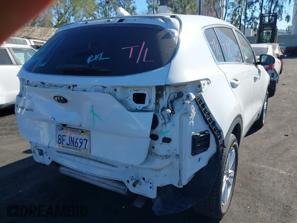 ✅ 2018 Kia Sportage LX • VIN: KNDPM3AC9J7333819 • Lot: 44574764. Wystawiony na IAAI z przebiegiem 82 497 mil. Bezpłatny archiwum sprzedaży aukcyjnych z USA i szczegółowy raport historii pojazdu na DreamBid. Zdjęcie 6.