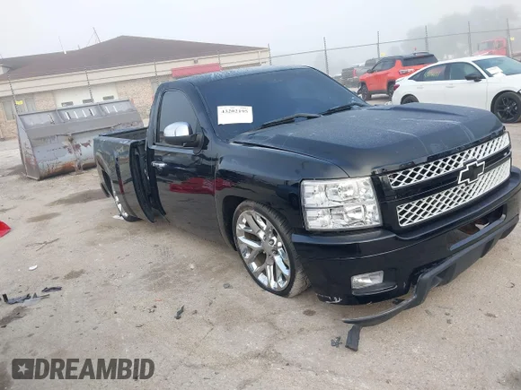 ✅ 2011 Chevrolet Silverado 1500 Work Truck • VIN: 1GCNKPE04BZ262619 • Lot: 43202195. Listed on IAAI with 139,329 mi. Free auction sales archive from the USA and detailed vehicle history report at DreamBid. Image 1.