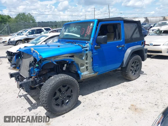 ✅ 2016 Jeep Wrangler Black Bear • VIN: 1C4AJWAG4GL176980 • Лот: 42744445. Опубликован ранее на IAAI с пробегом 58 011 миль. Бесплатный доступ к архиву аукционных продаж из США и подробный отчёт об истории автомобиля на DreamBid. Изображение 2.