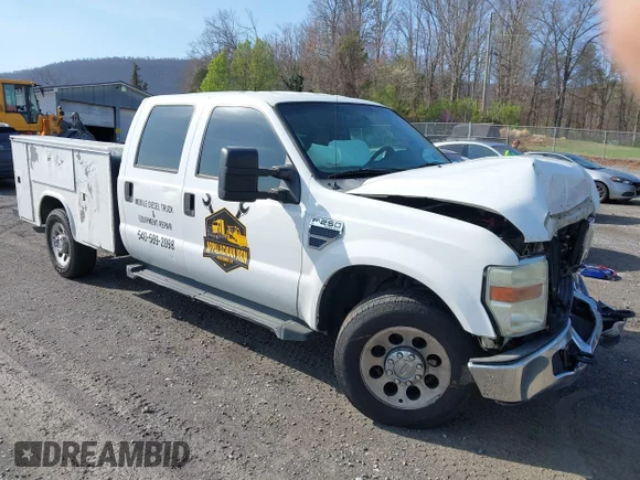 ✅ 2008 Ford F-250 XL • VIN: 1FTSW20528ED59928 • Lot: 44748288. Listed on IAAI with 234,635 mi. Free auction sales archive from the USA and detailed vehicle history report at DreamBid. Image 1.