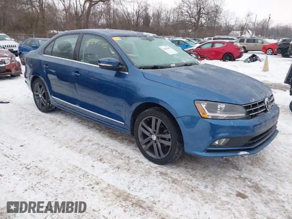 ✅ 2018 Volkswagen Jetta SEL • VIN: 3VWL17AJ6JM209328 • Лот: 41281285. Опубликован ранее на IAAI с пробегом 103 428 миль. Бесплатный доступ к архиву аукционных продаж из США и подробный отчёт об истории автомобиля на DreamBid. Изображение 1.