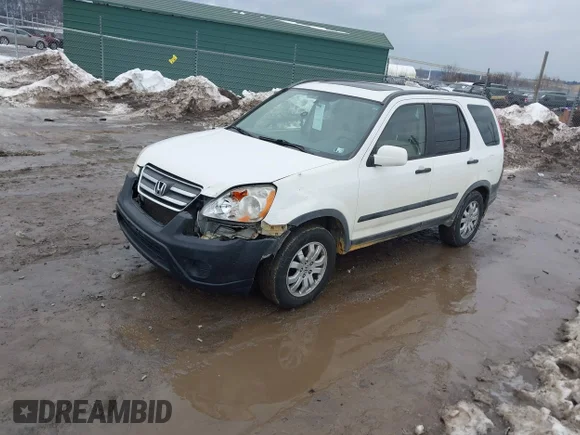✅ 2006 Honda CR-V EX • VIN: JHLRD78886C044403 • Lot: 44357163. Wystawiony na IAAI z przebiegiem 218 570 mil. Bezpłatny archiwum sprzedaży aukcyjnych z USA i szczegółowy raport historii pojazdu na DreamBid. Zdjęcie 2.
