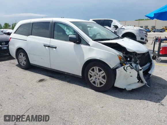 ✅ 2012 Honda Odyssey LX • VIN: 5FNRL5H28CB114920 • Лот: 45229552. Опубліковано раніше на IAAI з пробігом 87 553 миль. Безкоштовний доступ до архіву аукціонних продажів зі США та докладний звіт про історію автомобіля на DreamBid. Зображення 1.