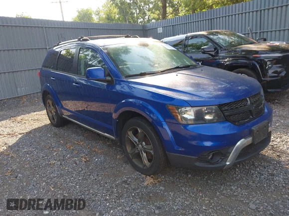 ✅ 2015 Dodge Journey Crossroad • VIN: 3C4PDCGG6FT573391 • Лот: 45612943. Опубликован ранее на IAAI с пробегом 150 015 миль. Бесплатный доступ к архиву аукционных продаж из США и подробный отчёт об истории автомобиля на DreamBid. Изображение 1.