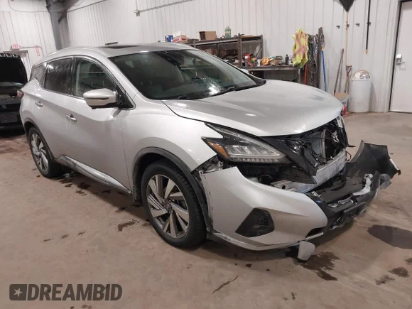 ✅ 2019 Nissan Murano S • VIN: 5N1AZ2MS7KN137990 • Lot: 43993504. Wystawiony na IAAI z przebiegiem 99 950 mil. Bezpłatny archiwum sprzedaży aukcyjnych z USA i szczegółowy raport historii pojazdu na DreamBid. Zdjęcie 1.