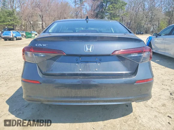 ✅ 2025 Honda Civic LX • VIN: 2HGFE2F28SH603469 • Lot: 49646746. Listed on Copart with 15,175 mi. Free auction sales archive from the USA and detailed vehicle history report at DreamBid. Image 6.