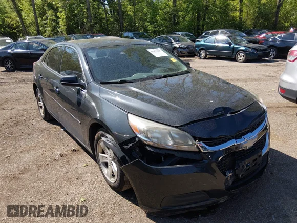 ✅ 2014 Chevrolet Malibu LS • VIN: 1G11B5SL0EF213756 • Лот: 45137409. Опубліковано раніше на IAAI з пробігом 97 414 миль. Безкоштовний доступ до архіву аукціонних продажів зі США та докладний звіт про історію автомобіля на DreamBid. Зображення 1.