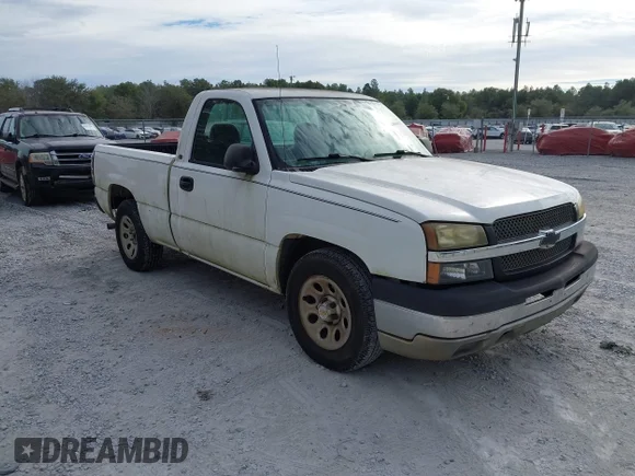 ✅ 2005 Chevrolet Silverado 1500 Work Truck • VIN: 1GCEC14V55Z201243 • Lot: 44018162. Listed on IAAI with 253,814 mi. Free auction sales archive from the USA and detailed vehicle history report at DreamBid. Image 1.