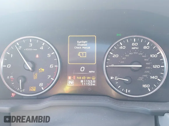 ✅ 2024 Subaru Crosstrek Limited • VIN: 4S4GUHM6XR3706528 • Lot: 44243043. Wystawiony na IAAI z przebiegiem 11 153 mil. Bezpłatny archiwum sprzedaży aukcyjnych z USA i szczegółowy raport historii pojazdu na DreamBid. Zdjęcie 7.
