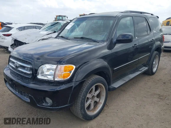✅ 2004 Toyota Sequoia Limited • VIN: 5TDZT38A54S237826 • Lot: 44533760. Wystawiony na IAAI z przebiegiem 209 988 mil. Bezpłatny archiwum sprzedaży aukcyjnych z USA i szczegółowy raport historii pojazdu na DreamBid. Zdjęcie 2.