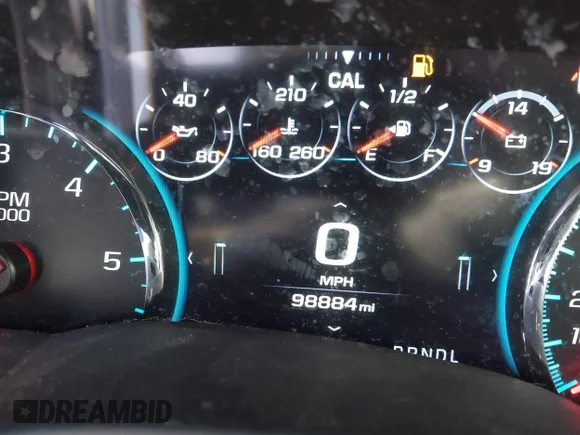 ✅ 2019 Chevrolet Tahoe Premier • VIN: 1GNSKCKJ0KR248569 • Lot: 44884364. Listed on IAAI with 98,884 mi. Free auction sales archive from the USA and detailed vehicle history report at DreamBid. Image 7.
