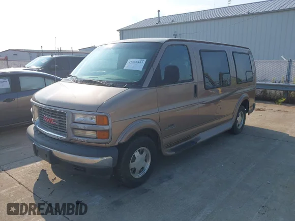 ✅ 2000 GMC Savana Cargo RV Conversion • VIN: 1GDFG15RXY1155126 • Лот: 42862443. Опубликован ранее на IAAI с пробегом Не указан. Бесплатный доступ к архиву аукционных продаж из США и подробный отчёт об истории автомобиля на DreamBid. Изображение 2.