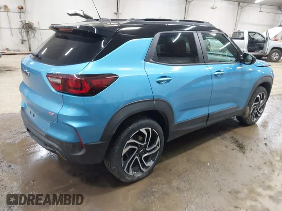 ✅ 2025 Chevrolet TrailBlazer RS • VIN: KL79MUSL2SB088435 • Lot: 45107294. Listed on IAAI with 19,668 mi. Free auction sales archive from the USA and detailed vehicle history report at DreamBid. Image 4.
