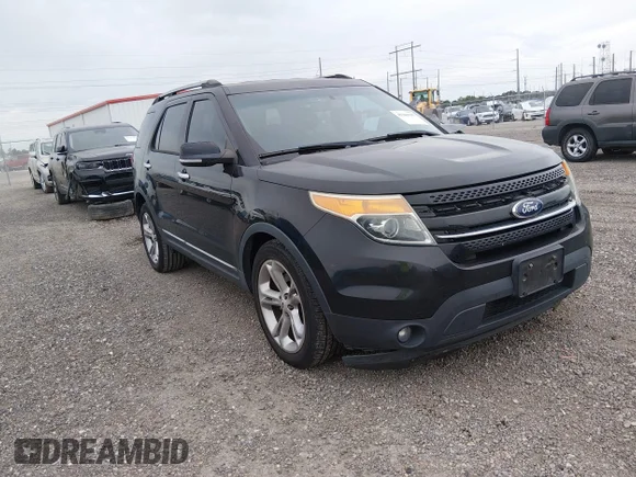 ✅ 2013 Ford Explorer Limited • VIN: 1FM5K7F83DGC05553 • Lot: 45264707. Listed on IAAI with 203,658 mi. Free auction sales archive from the USA and detailed vehicle history report at DreamBid. Image 1.