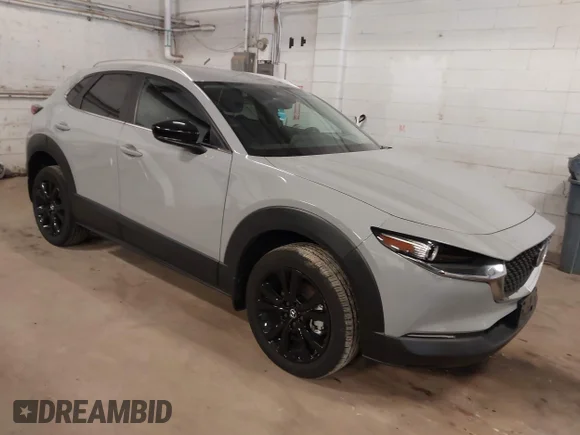 ✅ 2025 Mazda CX-30 S Select Sport • VIN: 3MVDMBBM0SM858374 • Lot: 44980287. Listed on IAAI with 3,289 mi. Free auction sales archive from the USA and detailed vehicle history report at DreamBid. Image 1.