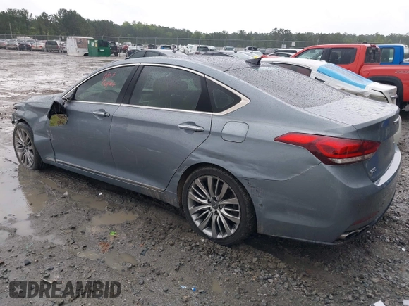 ✅ 2017 Genesis G80 Ultimate • VIN: KMHGN4JF0HU206364 • Lot: 42424072. Wystawiony na IAAI z przebiegiem 126 115 mil. Bezpłatny archiwum sprzedaży aukcyjnych z USA i szczegółowy raport historii pojazdu na DreamBid. Zdjęcie 3.