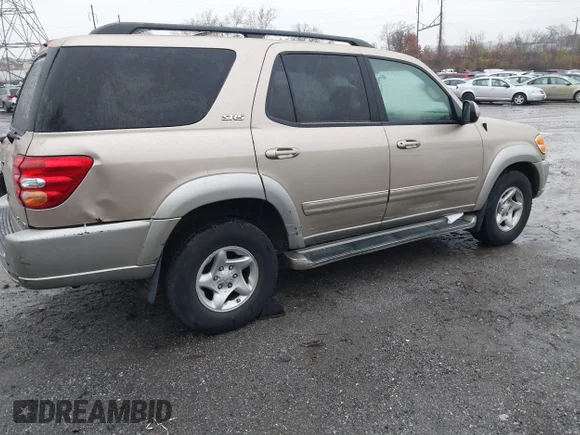 ✅ 2002 Toyota Sequoia SR5 • VIN: 5TDBT44A32S116996 • Лот: 43817080. Опубликован ранее на IAAI с пробегом Не указан. Бесплатный доступ к архиву аукционных продаж из США и подробный отчёт об истории автомобиля на DreamBid. Изображение 4.