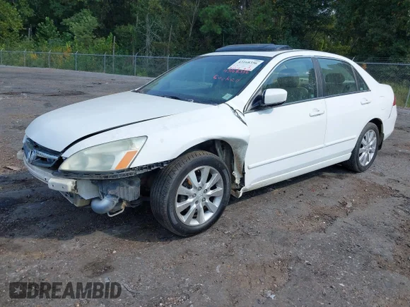 ✅ 2006 Honda Accord EX-L • VIN: 1HGCM66576A055556 • Lot: 43168356. Wystawiony na IAAI z przebiegiem 187 309 mil. Bezpłatny archiwum sprzedaży aukcyjnych z USA i szczegółowy raport historii pojazdu na DreamBid. Zdjęcie 2.