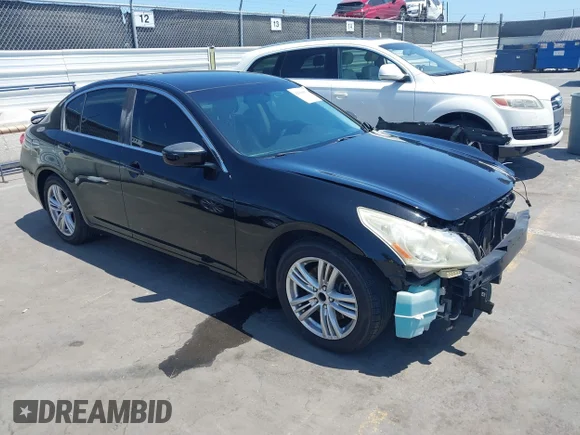 ✅ 2011 Infiniti G25 Journey • VIN: JN1DV6AP9BM600175 • Lot: 42560050. Wystawiony na IAAI z przebiegiem 158 244 mil. Bezpłatny archiwum sprzedaży aukcyjnych z USA i szczegółowy raport historii pojazdu na DreamBid. Zdjęcie 1.